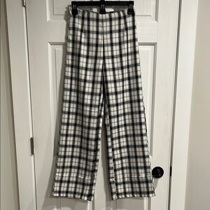 Princess Polly Checkered Size Zip Pants US Size 2